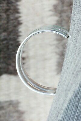 Turquoise & Sterling Silver Hoop Earrings - Joann Peina