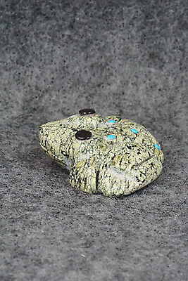 Frog Zuni Fetish Carving - Reynold Lunasee
