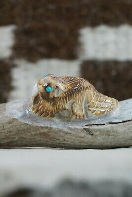 Beaver Zuni Fetish Carving - Sullivan Shebola - High Lonesome Trading