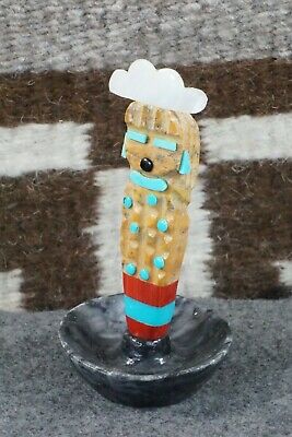 Corn Maiden Zuni Fetish Carving - Sullivan Shebola