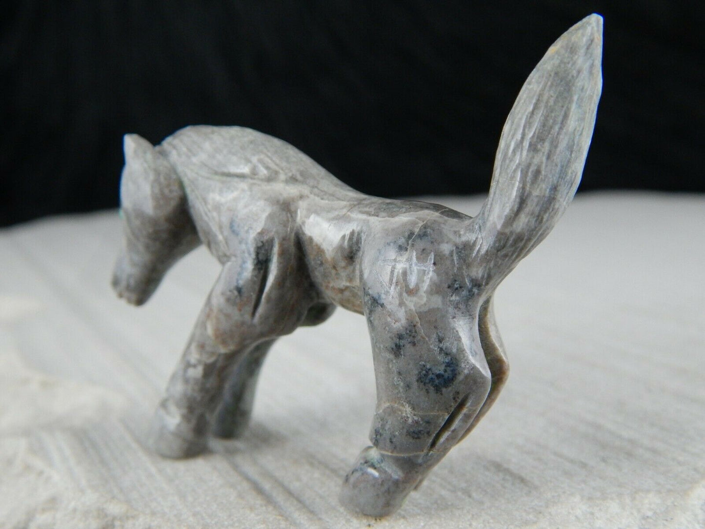 Horse Zuni Fetish Carving - Jonas Hastito - High Lonesome Trading