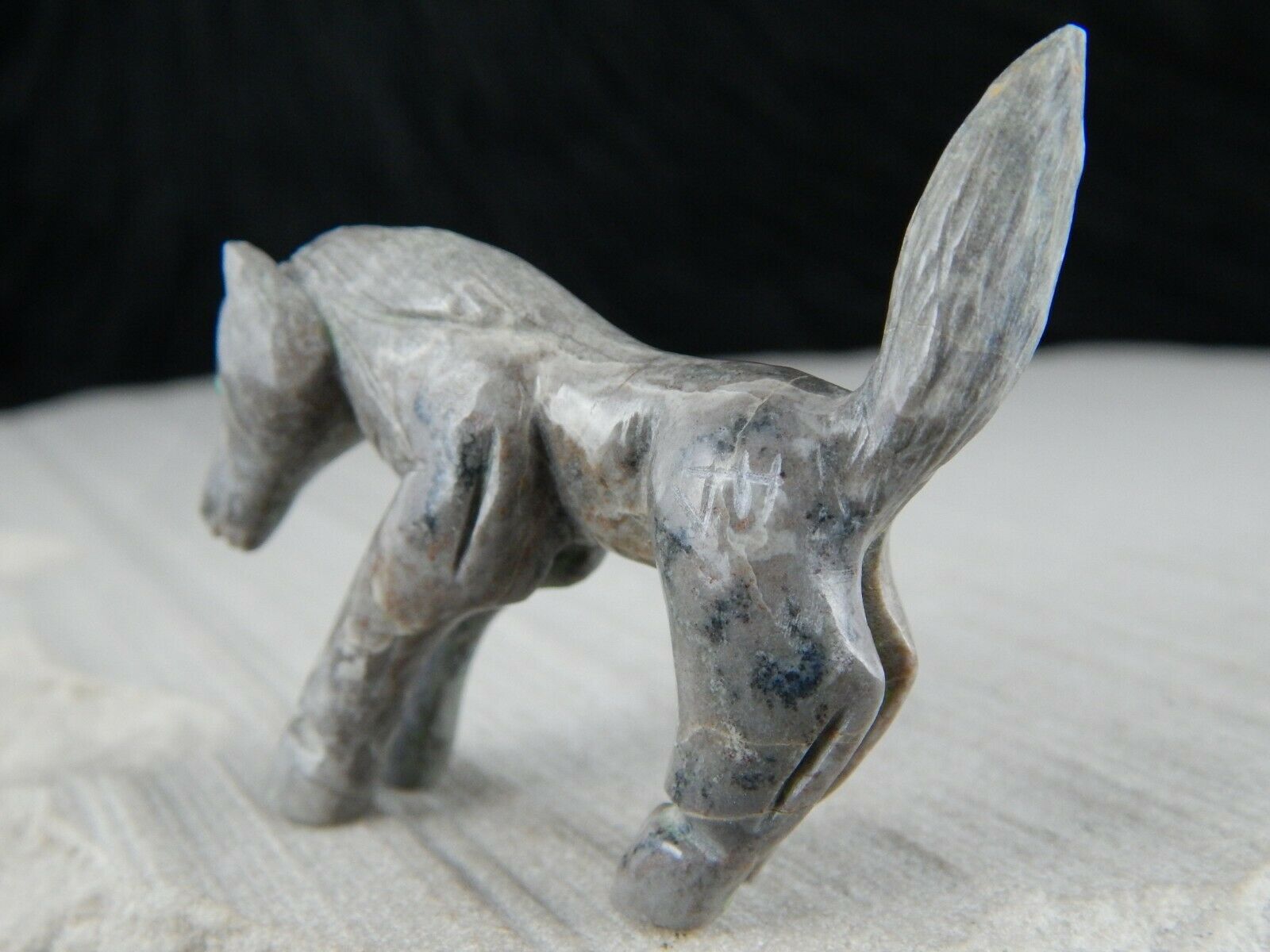 Horse Zuni Fetish Carving - Jonas Hastito - High Lonesome Trading