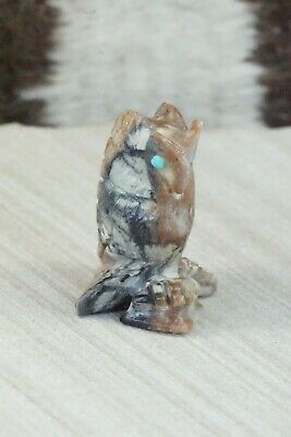 Owl Zuni Fetish Carving - Dana Malani