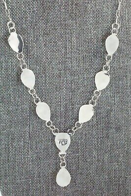 Turquoise & Sterling Silver Necklace - Leta Parker