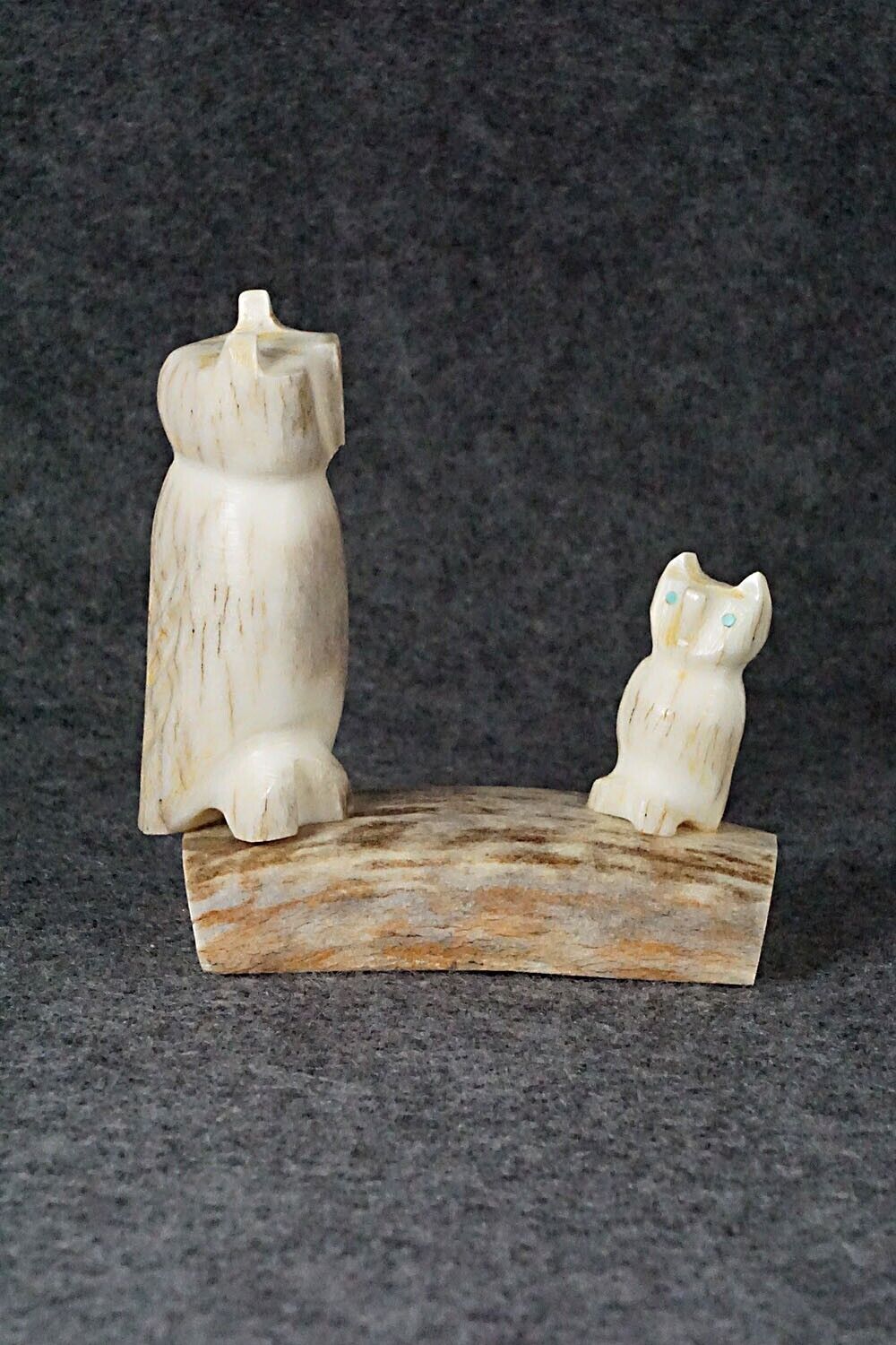 Owl Zuni Fetish Carving - Brandon Phillips