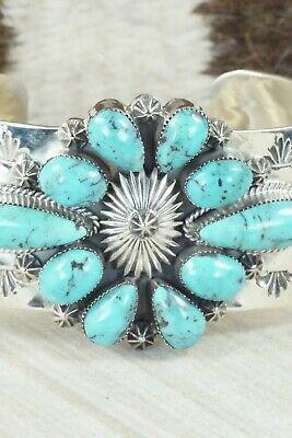 Turquoise & Sterling Silver Bracelet - Jimson Belin - High Lonesome Trading