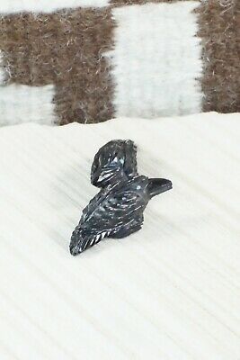 Crows Zuni Fetish Carving - Tony Mackel