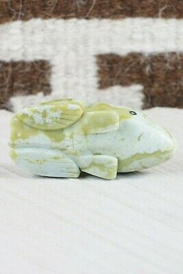 Frog Zuni Fetish Carving - Alex Tsethlikai - High Lonesome Trading