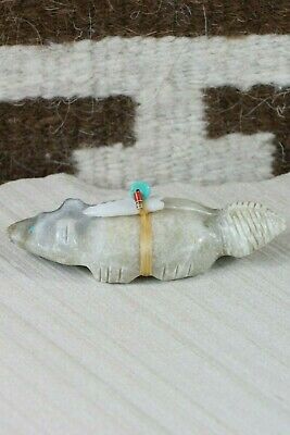 Badger Zuni Fetish Carving - Peter Gasper - High Lonesome Trading