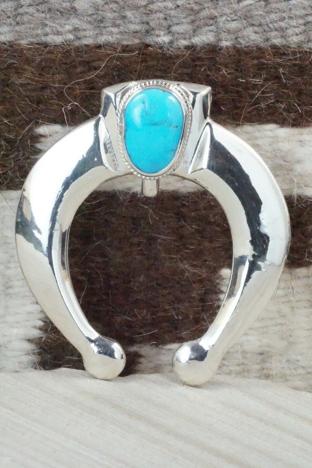 Turquoise and Sterling Silver Naja - Randy Roberts