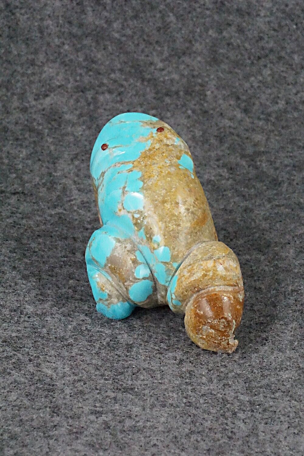 Frog Zuni Fetish Carving - Amos Pino