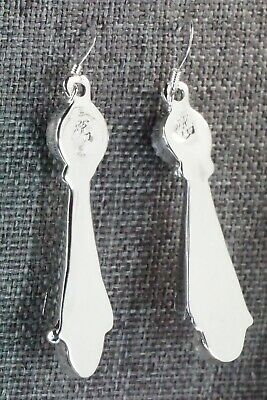 Turquoise & Sterling Silver Earrings - Roger Pino