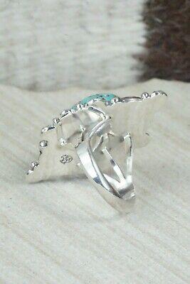 Turquoise & Sterling Silver Ring - Daniel Benally - Size - High Lonesome Trading
