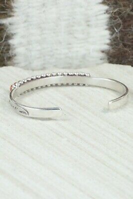 Coral & Sterling Silver Bracelet - Irma Unkestine