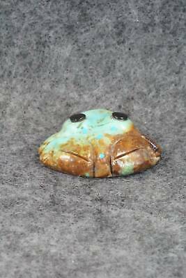 Frog Zuni Fetish Carving - Reynold Lunasee