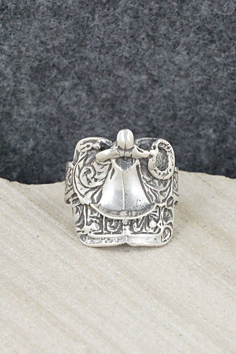 Sterling Silver Ring - Woody Pino - Size 9