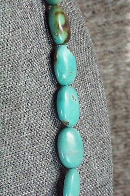 Turquoise & Sterling Silver Necklace - Navajo