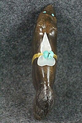 Wolf Zuni Fetish Carving - Daphne Quam