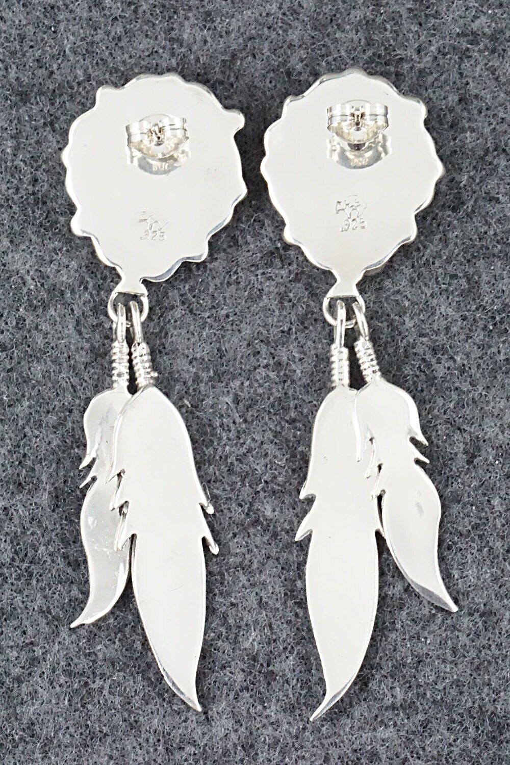 Turquoise & Sterling Silver Earrings - Annie Spencer