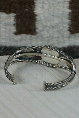 Navajo Turquoise & Sterling Silver Bracelet - Native American - High Lonesome Trading