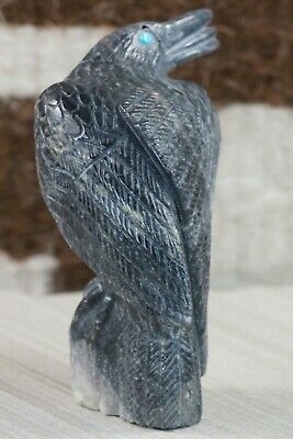 Crow Zuni Fetish Carving - Derrick Kaamasee