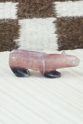 Mountain Lion Zuni Fetish Carving - Ronnie Lunasee