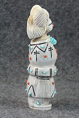Corn Maiden Zuni Fetish Carving - Claudia Peina