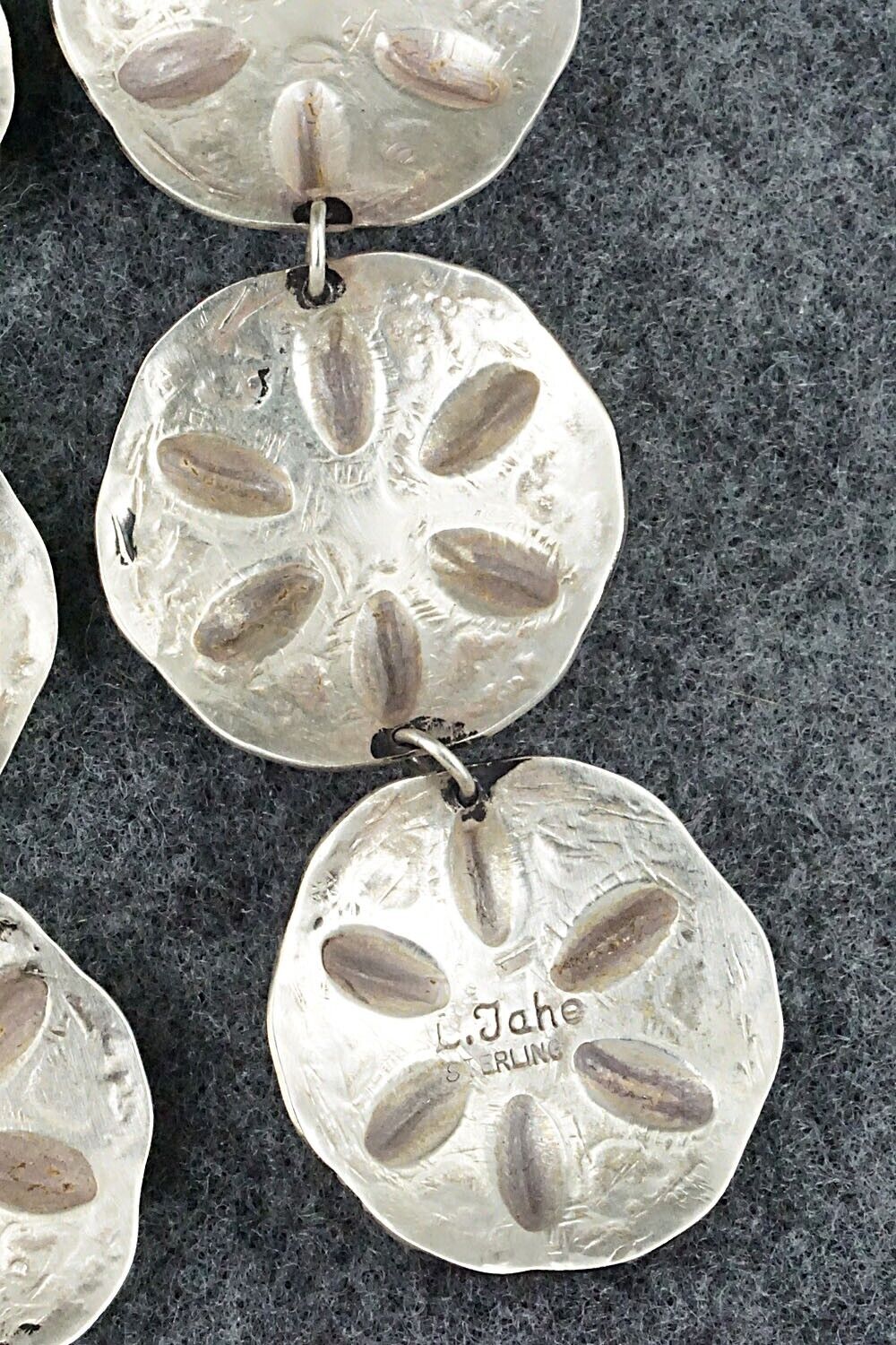 Turquoise & Sterling Silver Earrings - Leander Tahe