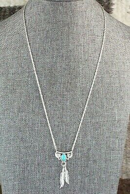 Turquoise & Sterling Silver Necklace - Sharon McCarthy