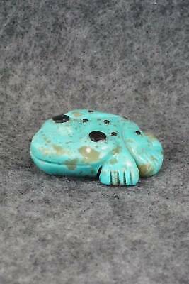Frog Zuni Fetish Carving - Reynold Lunasee