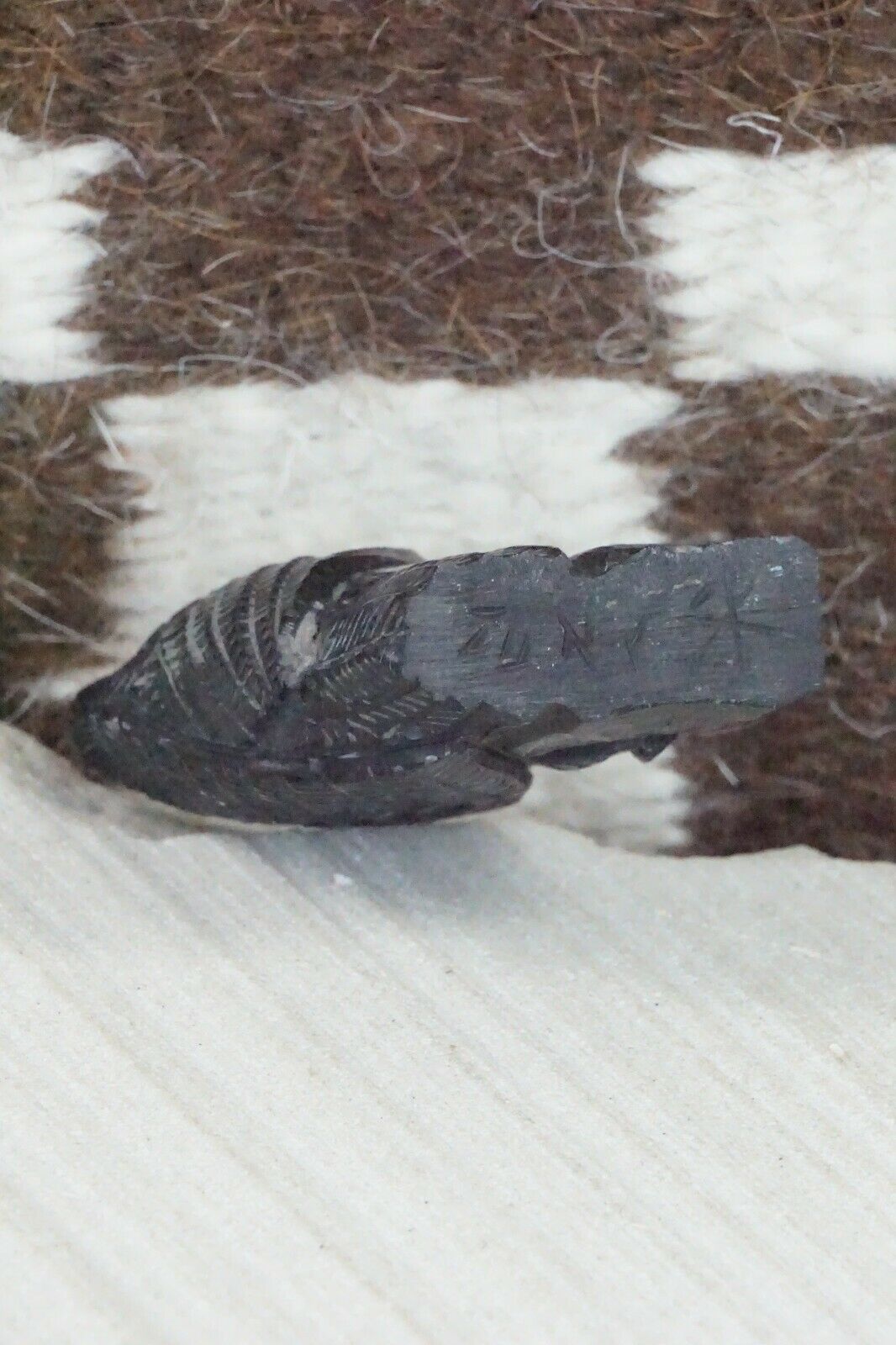 Crow Zuni Fetish Carving - Derrick Kaamasee