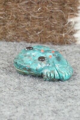 Frog Zuni Fetish Carving - Reynold Lunasee