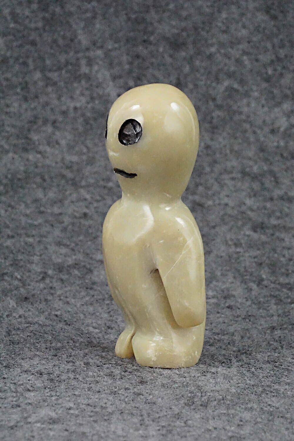 Alien Zuni Fetish Carving - Daniel Chattin