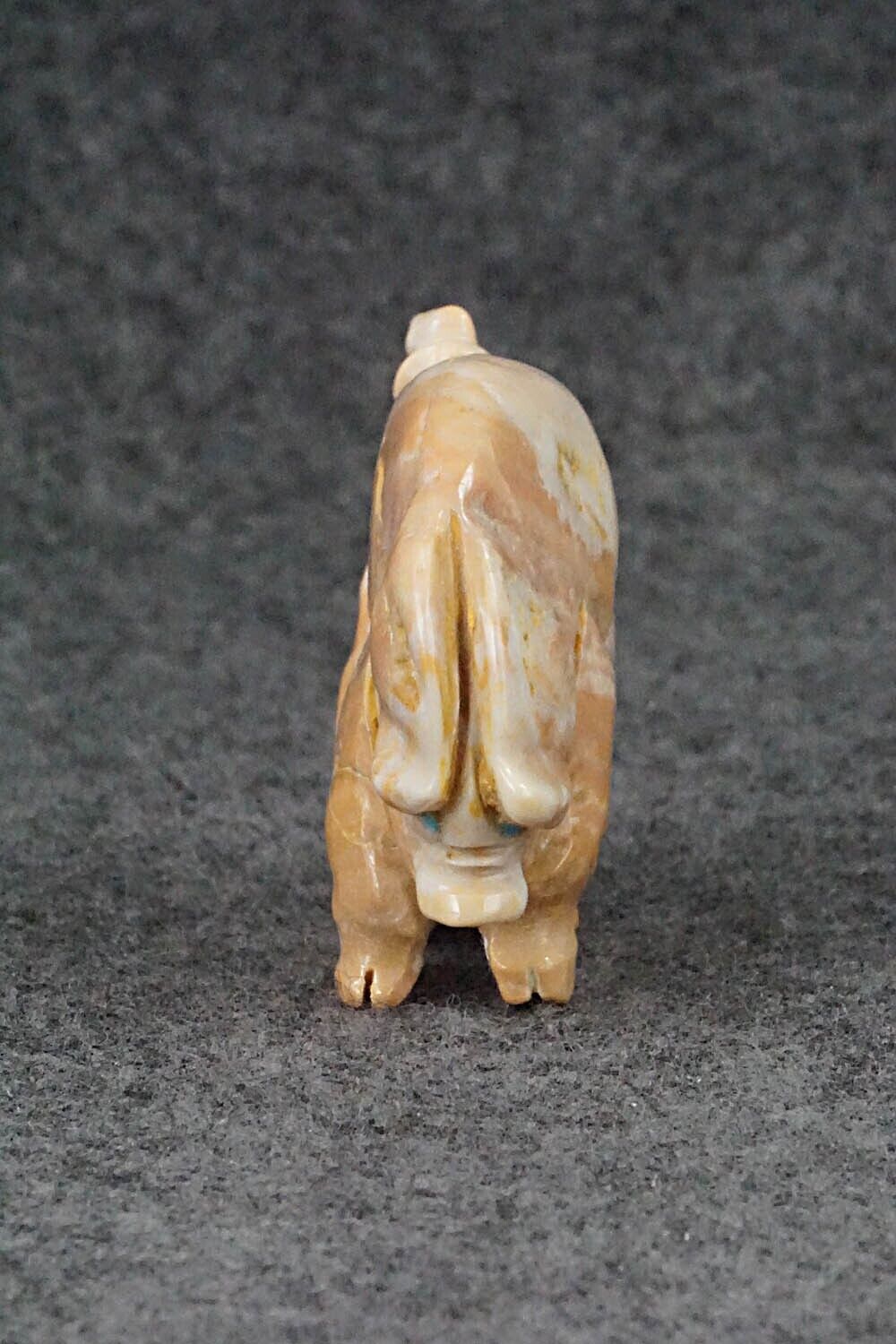 Pig Zuni Fetish Carving - Stanton Hannaweeke