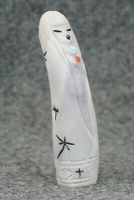 Corn Maiden Zuni Fetish Carving - Sandra Quandelacy