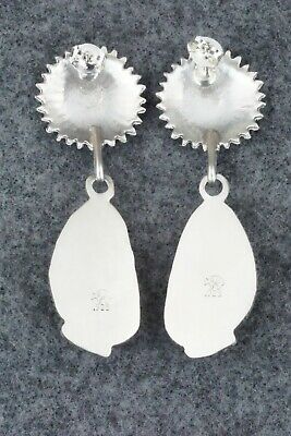 Spiny Oyster & Sterling Silver Earrings - Verley Betone