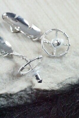 Sterling Silver Earrings - Ernest Rangel