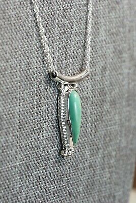 Navajo Turquoise & Sterling Silver Necklace - Sharon McCarthy