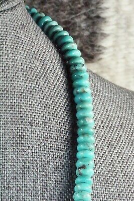 Turquoise & Sterling Silver Necklace - Navajo