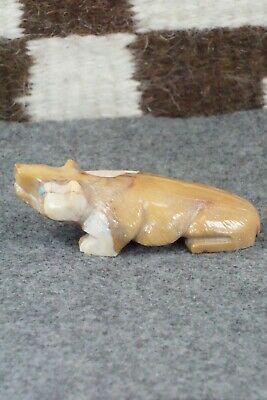 Badger Zuni Fetish Carving - Derrick Kaamasee