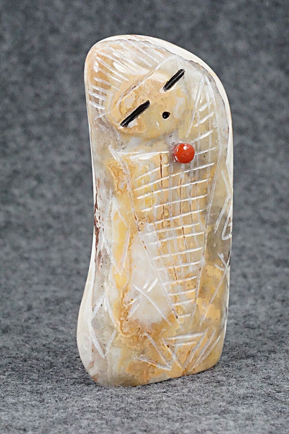 Corn Maiden Zuni Fetish Carving - Daniel Chattin