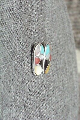 Multi Stone & Sterling Silver Earrings - Orena Leekya