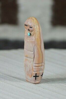 Corn Maiden Zuni Fetish Carving - Faye Quandelacy - High Lonesome Trading