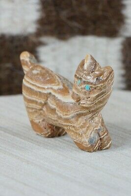 Bobcat Zuni Fetish Carving - Colin Weeka - High Lonesome Trading