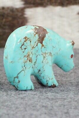 Bear Zuni Fetish Carving - Andres Quandelacy
