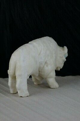 Buffalo Zuni Fetish - Herbert Him - Zuni Buffalo Carving - Native American - High Lonesome Trading