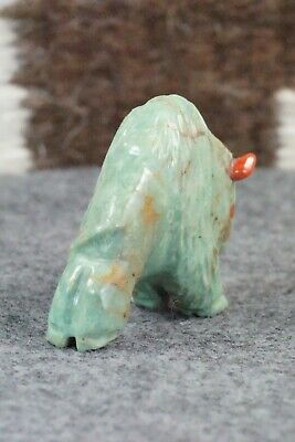 Buffalo Zuni Fetish Carving - Andres Quandelacy