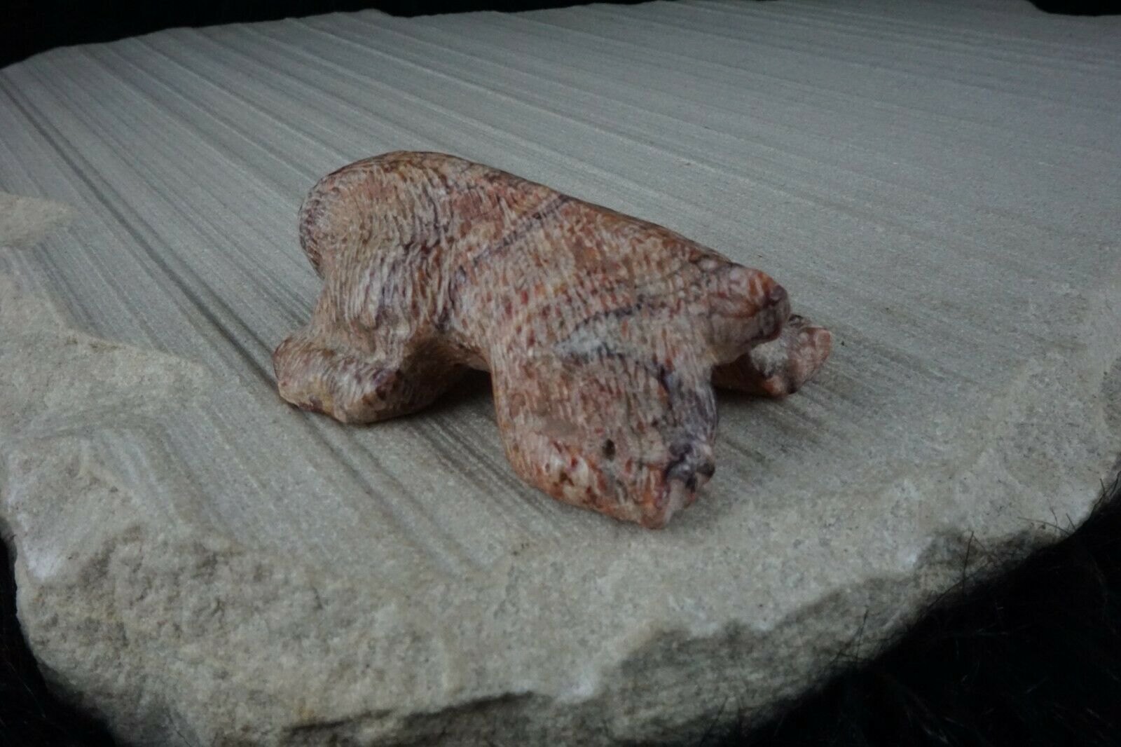 Mole Zuni Fetish Carving - Native American - High Lonesome Trading