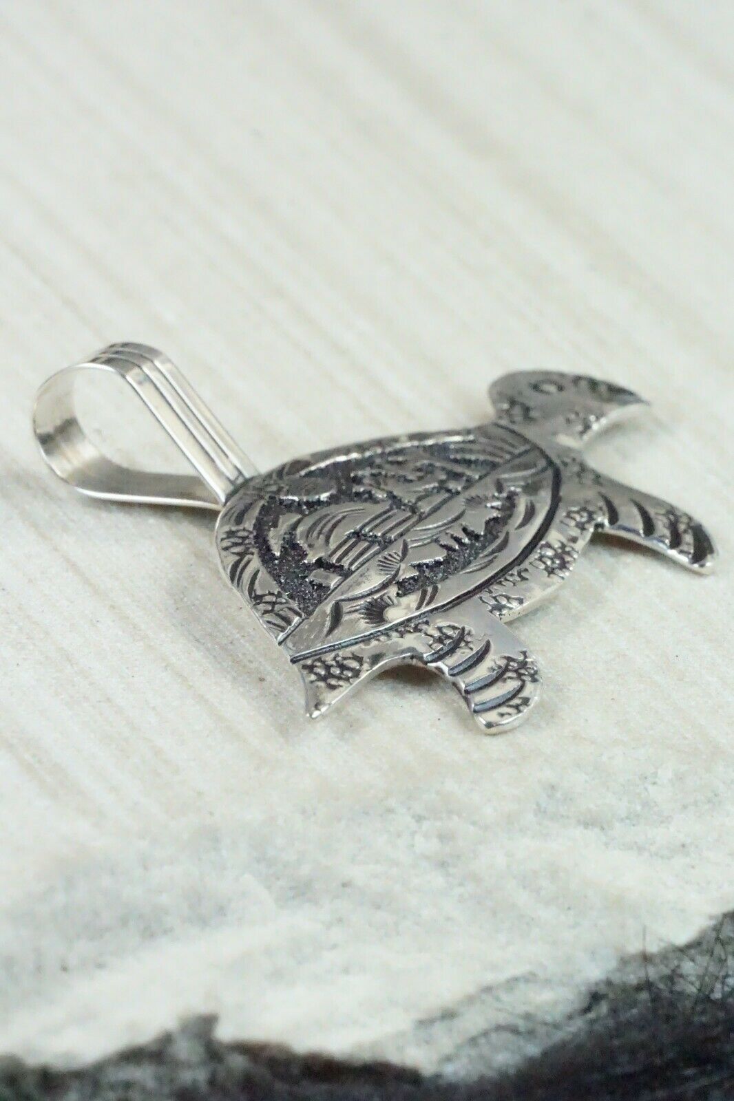 Navajo Sterling Silver Pendant - Richard Singer