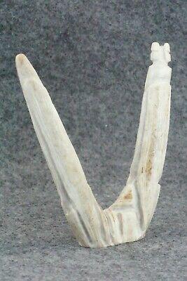 Corn Maiden Zuni Fetish Carving - Derrick Kaamasee - High Lonesome Trading